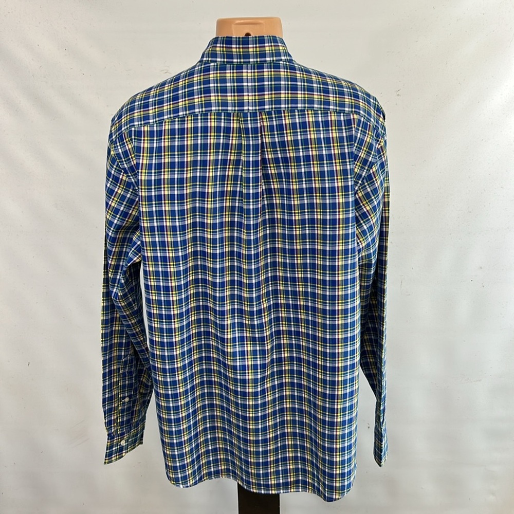 Ralph Lauren long sleeve button down collar shirt.  XL - Picture 6 of 7